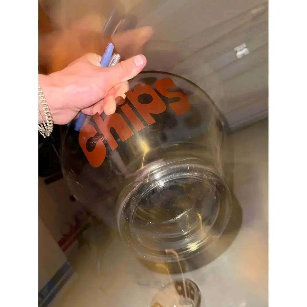 Vintage MCM Wheaton Glass Chip and Dip Bowl